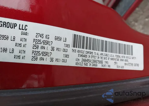 2009 Chrysler Town & Country Touring from USA, damaged, VIN 2A8HR54139R679086